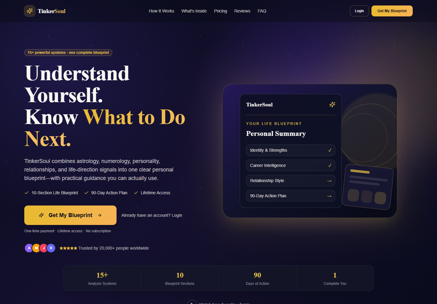 TinkerSoul website screenshot